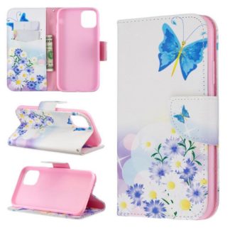 Plånboksfodral Xiaomi Mi 11 Lite – Fjärilar och Blommor