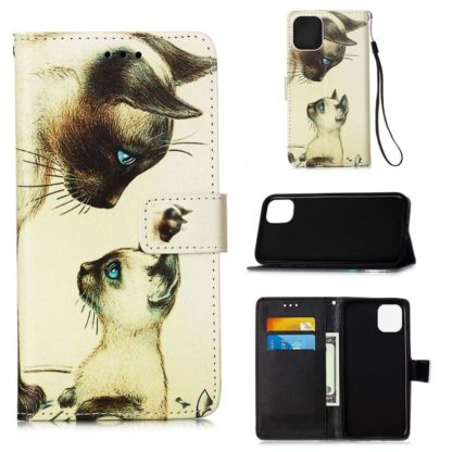Plånboksfodral iPhone 13 Mini – Katter