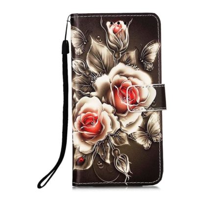 Plånboksfodral iPhone 13 – Rosor