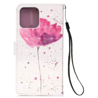 Plånboksfodral iPhone 13 Pro – Rosa Blomma