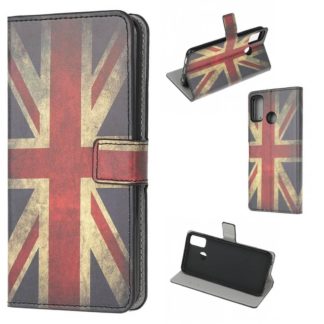 Plånboksfodral Samsung Galaxy A21s - Flagga UK