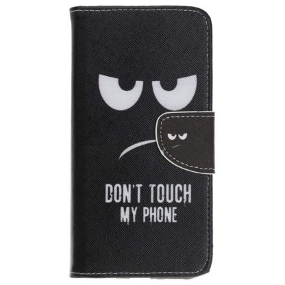 Plånboksfodral Samsung Galaxy A22 5G - Don’t Touch My Phone