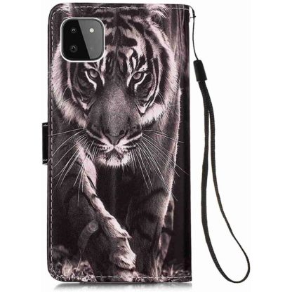 Plånboksfodral Samsung Galaxy A22 5G – Tiger