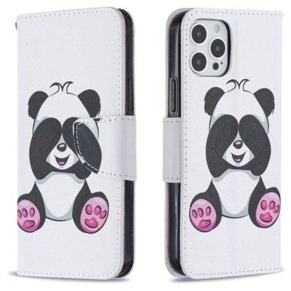 Plånboksfodral iPhone 13 Pro Max - Panda
