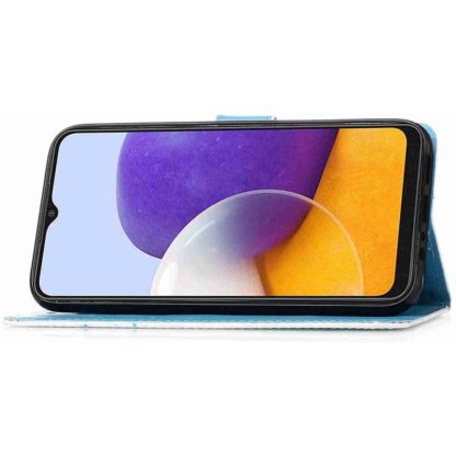 Plånboksfodral Samsung Galaxy A22 5G – Drömfångare Himmel