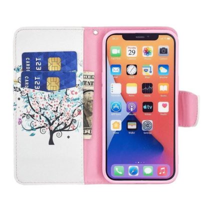 Plånboksfodral iPhone 13 Mini – Färgglatt Träd