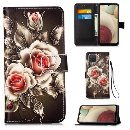 Plånboksfodral Samsung Galaxy A22 (4G) – Rosor