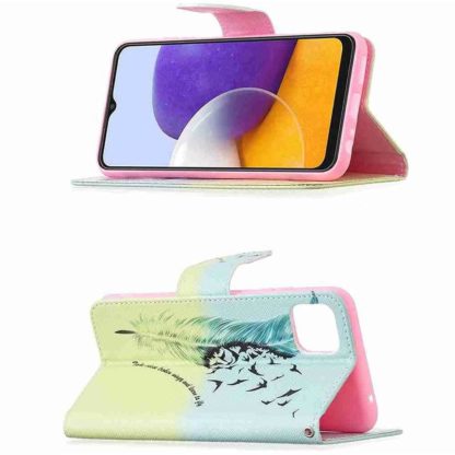 Plånboksfodral Samsung Galaxy A22 5G – Take These Broken Wings