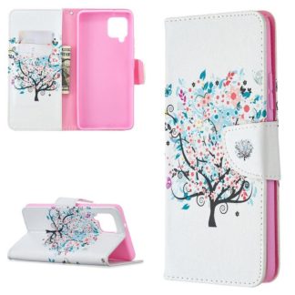 Plånboksfodral Samsung Galaxy A22 (4G) – Färgglatt Träd