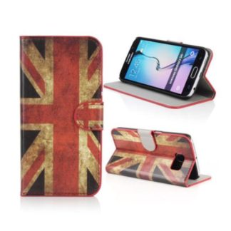 Plånboksfodral Samsung Galaxy S6 - Flagga UK