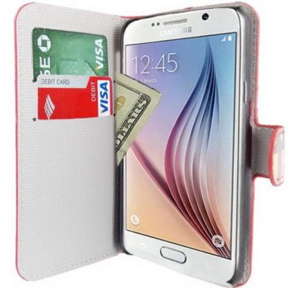 Plånboksfodral Samsung Galaxy S6 - Flagga USA