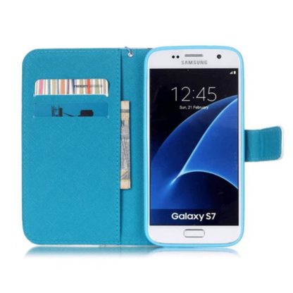 Plånboksfodral Samsung Galaxy S7 – Drömfångare / Dreamcatcher