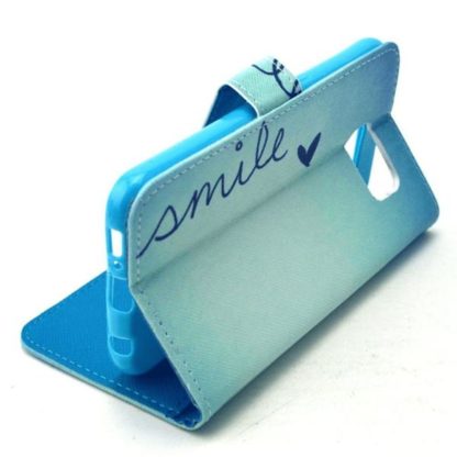 Plånboksfodral Samsung Galaxy S6 - Smile