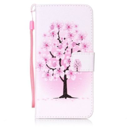 Plånboksfodral Samsung Galaxy S7 – Rosa Träd