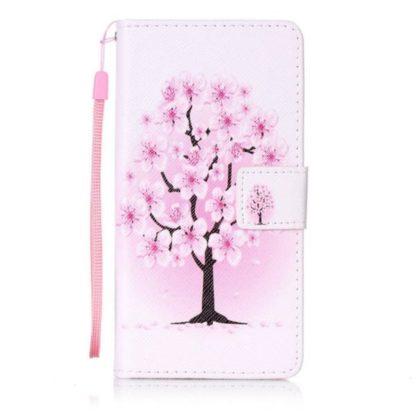 Plånboksfodral Huawei Honor 8 – Rosa Träd