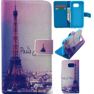Plånboksfodral Samsung Galaxy S6 Edge – Paris Je T’aime