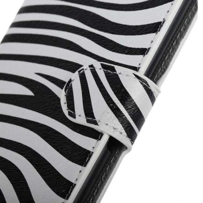 Plånboksfodral iPhone X / iPhone Xs - Zebra