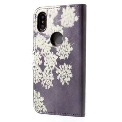 Plånboksfodral iPhone X / iPhone Xs - Små Blommor