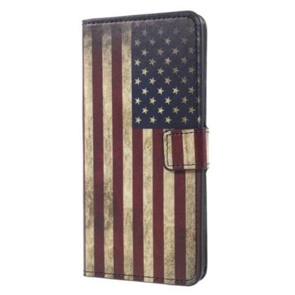 Plånboksfodral Huawei Mate 10 Pro - Flagga USA