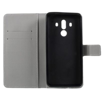 Plånboksfodral Huawei Mate 10 Pro – Prickigt med Uggla