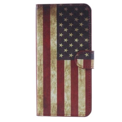 Plånboksfodral Huawei Mate 10 Lite - Flagga USA