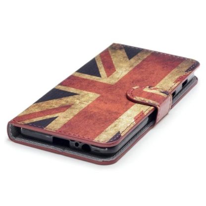 Plånboksfodral Samsung Galaxy A8 (2018) - Flagga UK