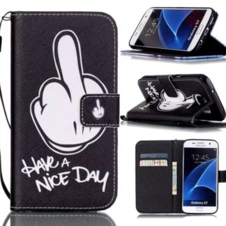 Plånboksfodral Samsung Galaxy S7 – Have A Nice Day