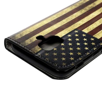 Plånboksfodral Samsung Galaxy A6 (2018) - Flagga USA