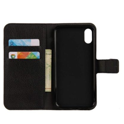Plånboksfodral iPhone XS Max - Svart