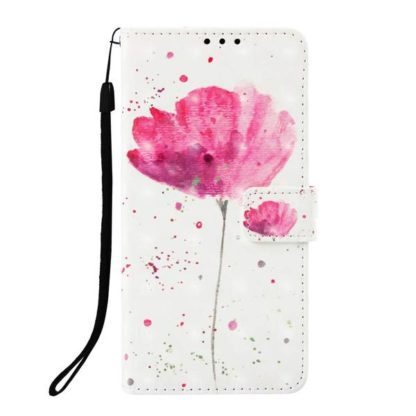Plånboksfodral Huawei P30 – Rosa Blomma
