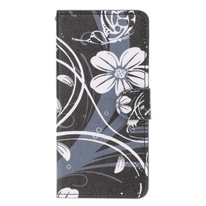 Plånboksfodral Apple iPhone 11 Pro - Svart med Blommor