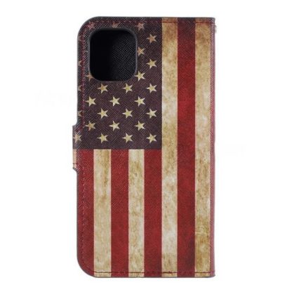Plånboksfodral Apple iPhone 11 Pro Max - Flagga USA