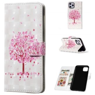 Plånboksfodral Apple iPhone 11 Pro Max – Rosa Träd