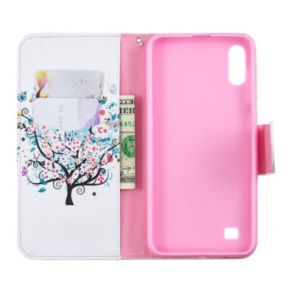 Plånboksfodral Samsung Galaxy A10 – Färgglatt Träd