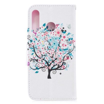 Plånboksfodral Huawei P30 Lite – Färgglatt Träd