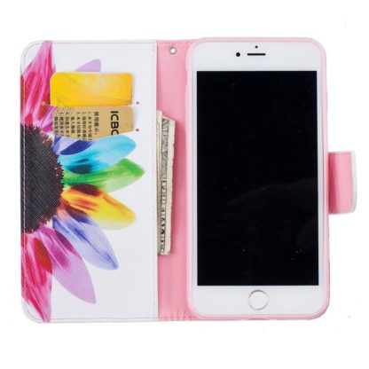 Plånboksfodral Apple iPhone 6 Plus / 6s Plus – Färgglad Blomma