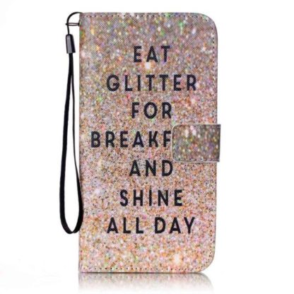 Plånboksfodral iPhone 6 Plus / 6s Plus – Eat Glitter And Shine