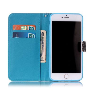 Plånboksfodral iPhone 6 Plus / 6s Plus – Utsmyckad Uggla