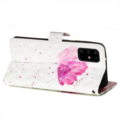 Plånboksfodral Samsung Galaxy S20 Plus – Rosa Blomma