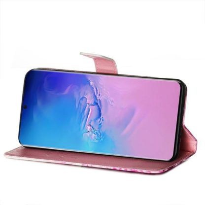 Plånboksfodral Samsung Galaxy S20 Ultra – Rosa Blomma