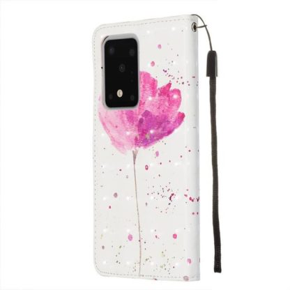 Plånboksfodral Samsung Galaxy S20 Ultra – Rosa Blomma