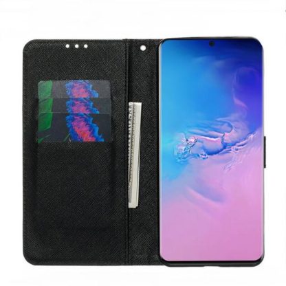 Plånboksfodral Samsung Galaxy S20 Ultra – Döskalle / Rosor