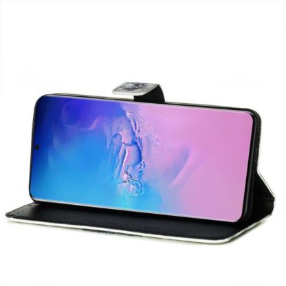 Plånboksfodral Samsung Galaxy S20 Ultra – Döskalle / Rosor