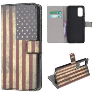 Plånboksfodral Samsung Galaxy S20 - Flagga USA