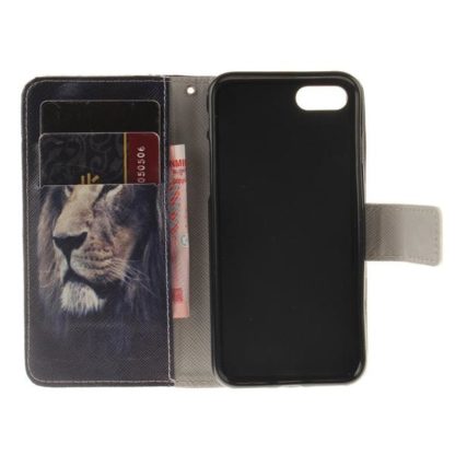 Plånboksfodral iPhone SE (2020) - Lejon