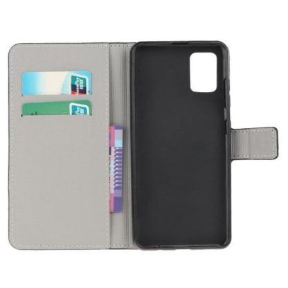 Plånboksfodral Samsung Galaxy A41 - Prickigt med Uggla