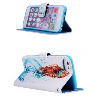 Plånboksfodral Apple iPhone 7 – Sjöjungfru
