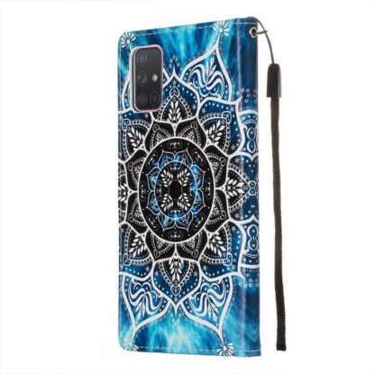 Plånboksfodral Samsung Galaxy A51 – Blå Mandala