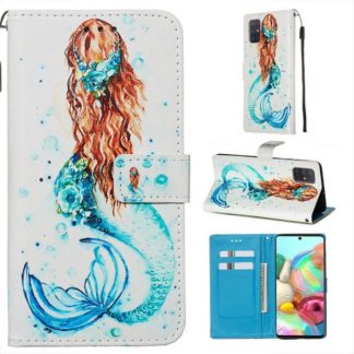 Plånboksfodral Samsung Galaxy A71 – Sjöjungfru