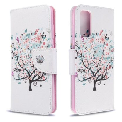 Plånboksfodral Samsung Galaxy S20 FE - Färgglatt Träd